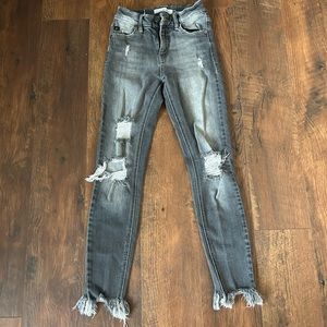 Kancan distressed jeans